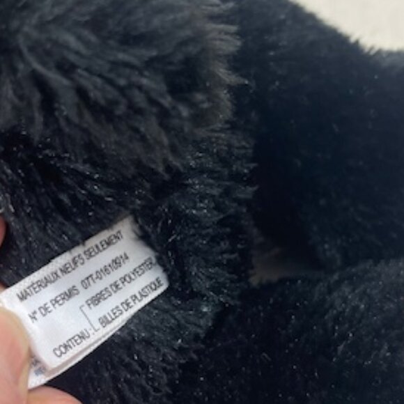 Aurora Black Plush Bear Cuddly Stuffed Animal Handmade 12" - Picture 7 of 9